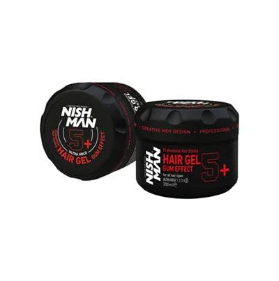 Nishman Ultra Strong Gum Effect Hair Gel 5+ - AdrianaBeautySupply II