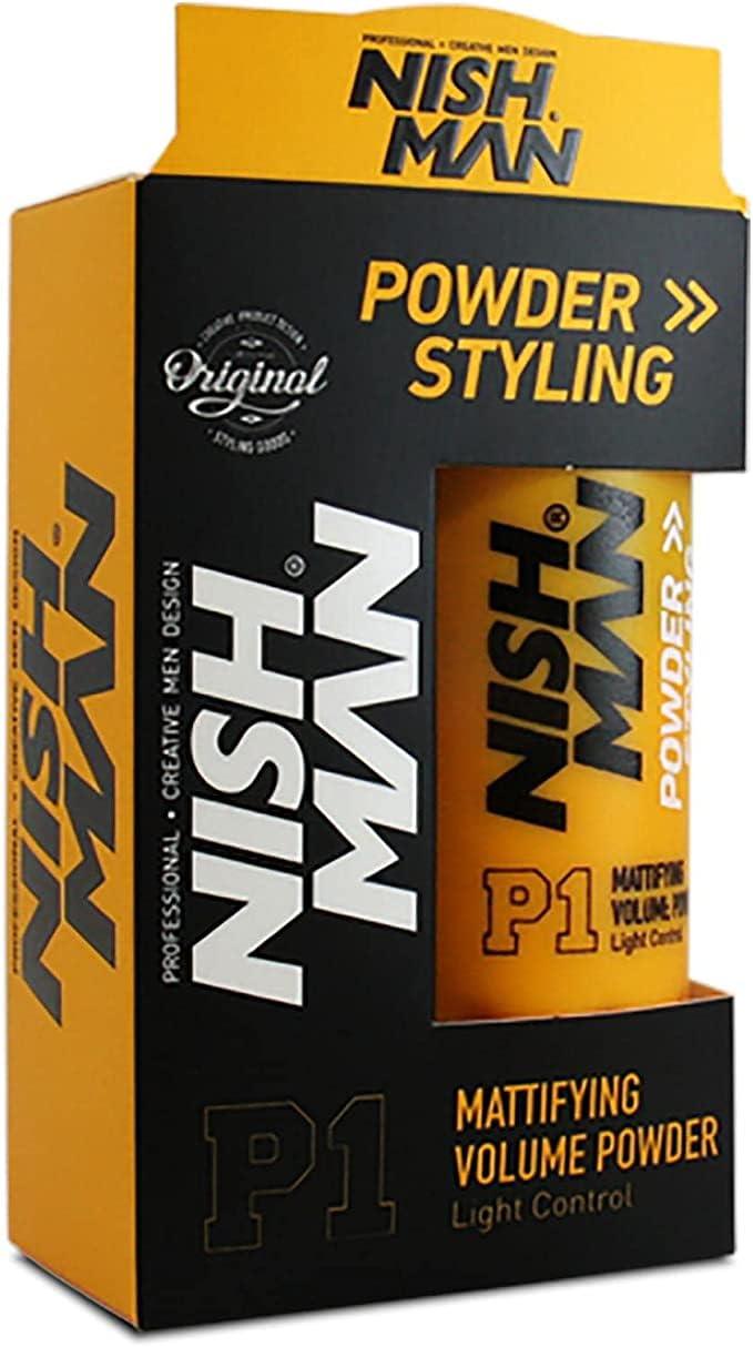 Nishman Powder Hair Styling Wax P1 - AdrianaBeautySupply II