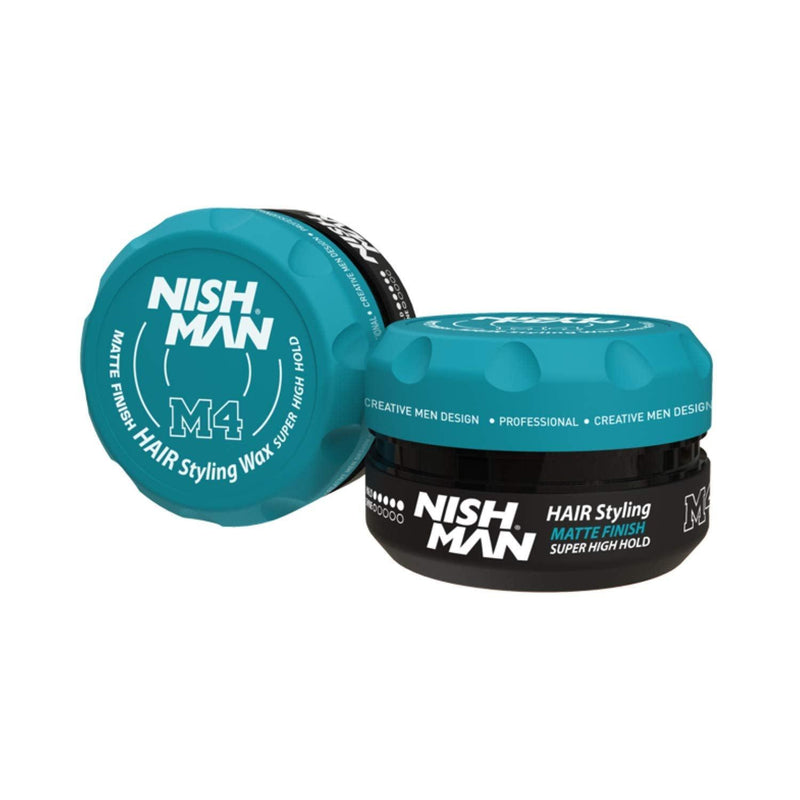 Nishman Matte Finish Super High Hold Wax M4 - AdrianaBeautySupply II