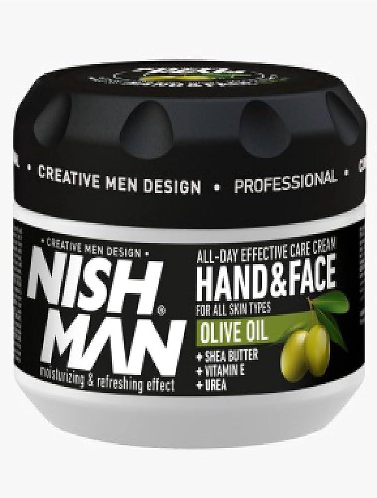 Nishman Hand & Face Cream 300ml with Olive Oil - AdrianaBeautySupply II