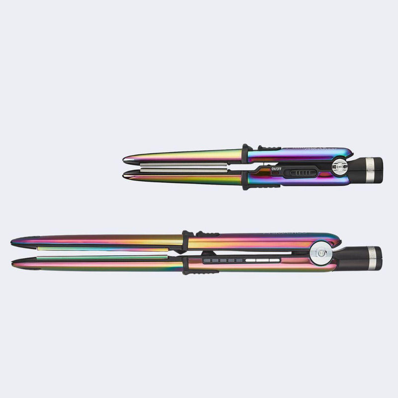 BaBylissPRO® Nano Titanium™ Limited Edition Iridescent 1"& ¾ " Prima Stainless Steel Styling Iron Gift Set