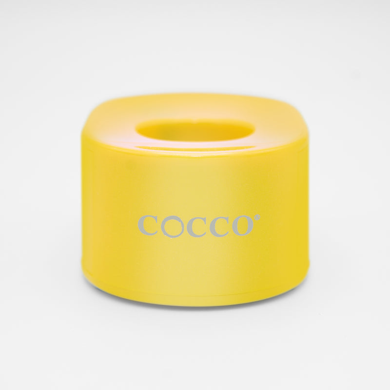 Cocco Hyper Veloce Pro Cordless Clipper w/ Digital Gap Ambassador Graphene Taper Blade + Charging Stand (CHVPC) Yellow