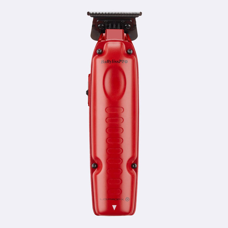 BaBylissPRO FXONE Lo-ProFX Matte Red High Performance Low Profile Trimmer w/Interchangeable Lithium Battery Pack (FX729MR)