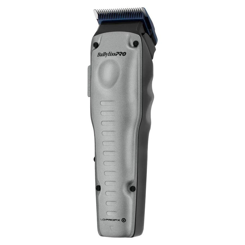 Cortadora de pelo BaBylissPRO FXONE Lo-ProFX de perfil bajo y alto rendimiento en gris mate con paquete de batería de litio intercambiable (FX829) 