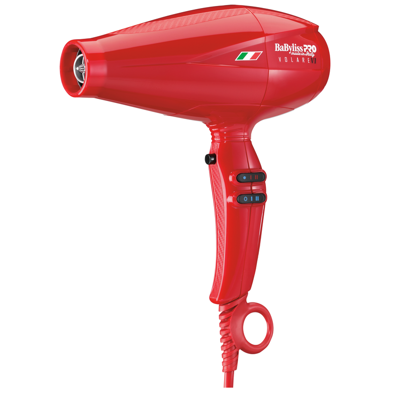 BaBylissPro™ Nano Titanium Volare® V1 Full-Size Dryer-RED - AdrianaBeautySupply II