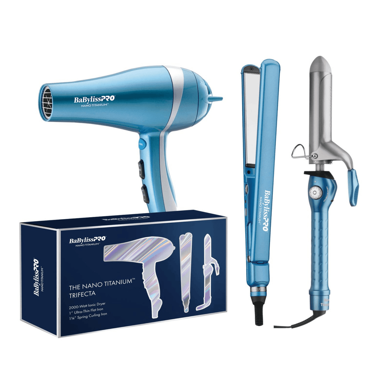 Babyliss pro nano titanium 2000w ionic dryer hotsell